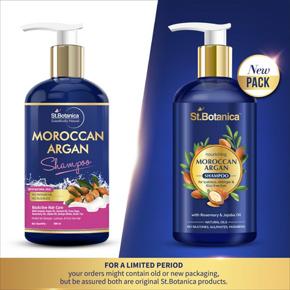 St.Botanica Moroccan Argan Hair Shampoo