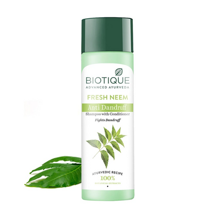 Biotique Bio/Fresh Neem Anti Dandruff Shampoo & Conditioner - Buy in USA AUSTRALIA CANADA