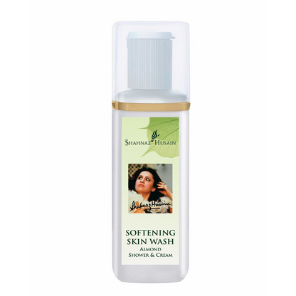 Shahnaz Husain Softening Skin Wash ƒ?? Almond Shower & Cream - usa canada australia