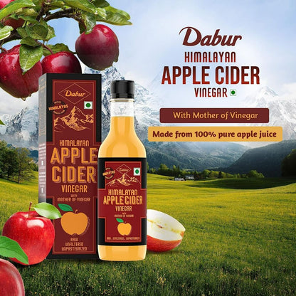Dabur Himalayan Organic Apple Cider Vinegar with Mother Of Vinegar