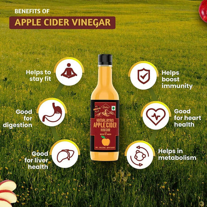 Dabur Himalayan Organic Apple Cider Vinegar with Mother Of Vinegar