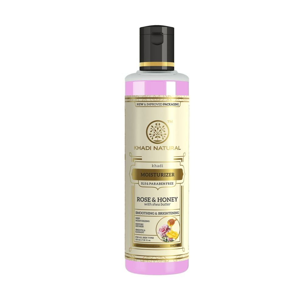 Khadi Natural Rose & Honey Herbal Moisturizer