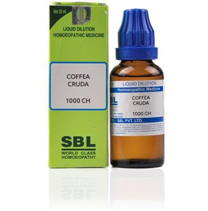 SBL Homeopathy Coffea Cruda Dilution