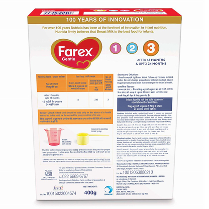 Farex Follow Up Formula After 12 Months & Upto 24 Months Stage 3