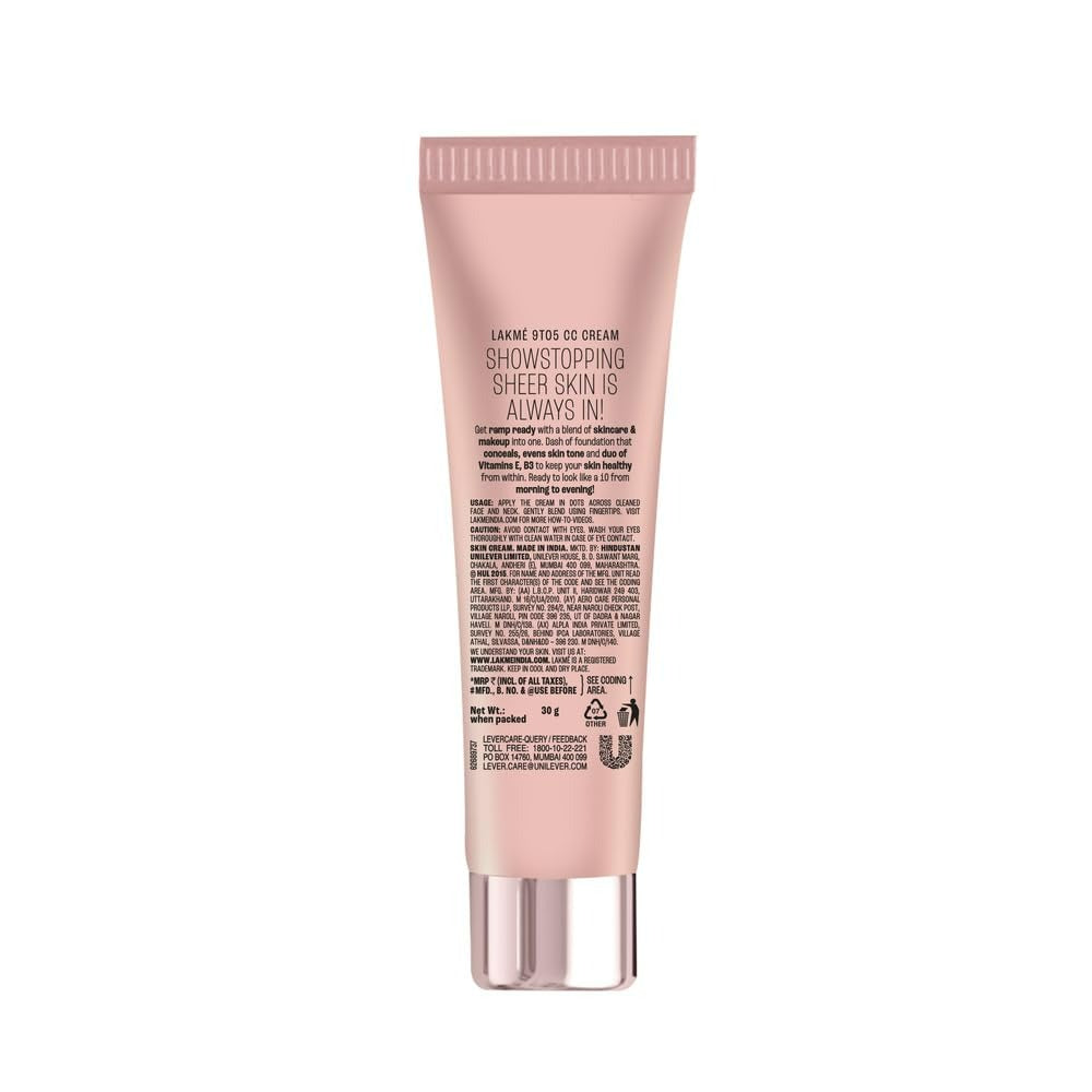 Lakme 9To5 Complexion Care Cream - Beige