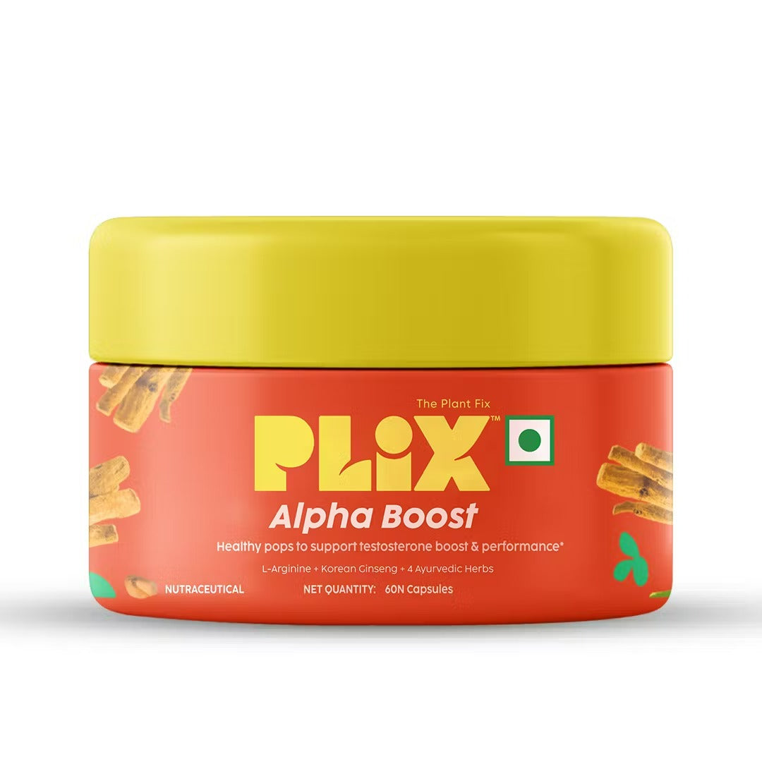 PLIX The Plant Fix Testosterone Booster Capsules for Men