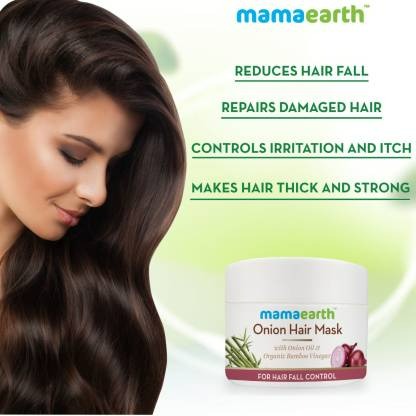 Mamaearth Onion Hair Mask For Hairfall Control