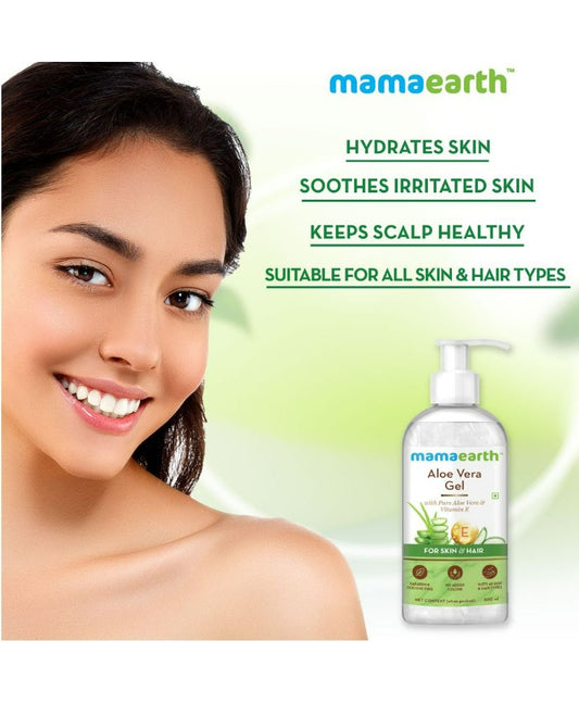 Mamaearth Aloe Vera Gel For Skin & Hair