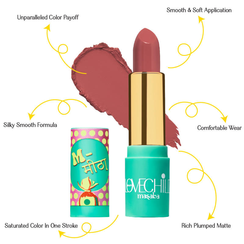 LoveChild By Masaba Gupta Luxe Matte Lipstick - 05 Meetha