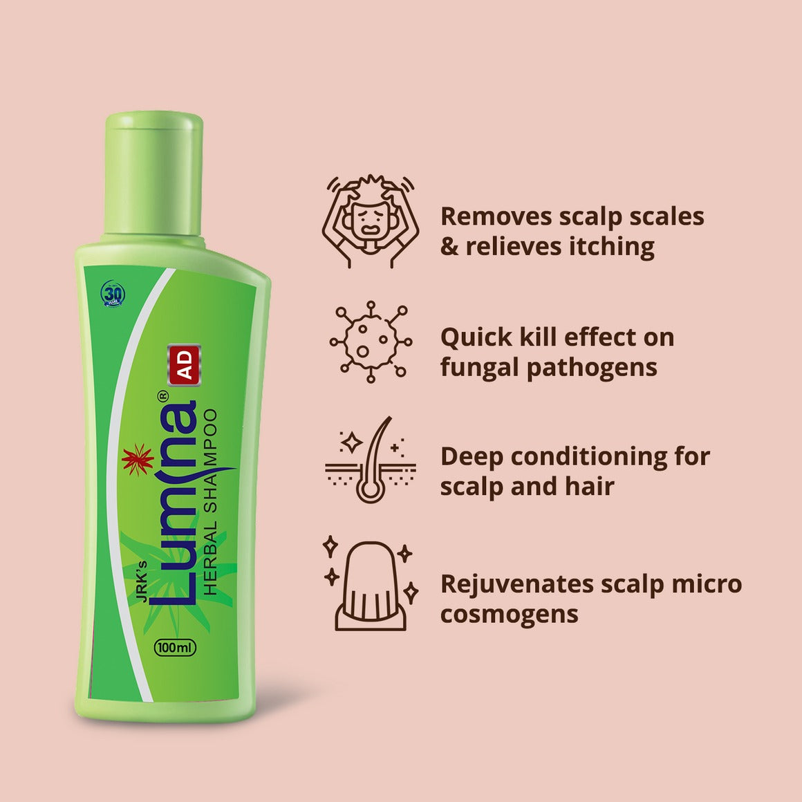 Dr. Jrk's Lumina Herbal Shampoo