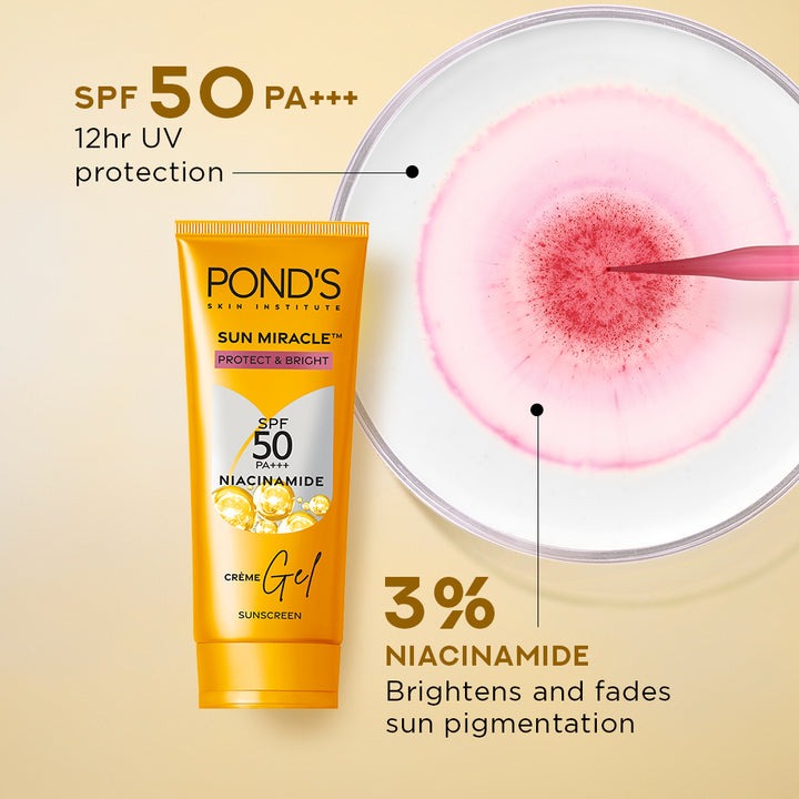 Ponds Serum Boost Sunscreen Gel SPF 50