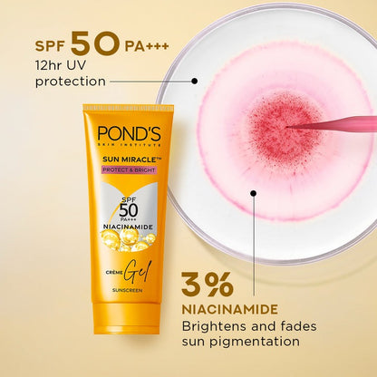 Ponds Serum Boost Sunscreen Gel SPF 50