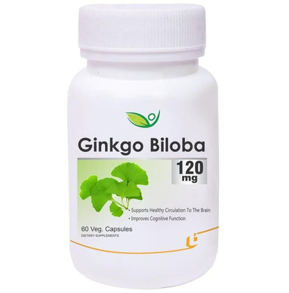 Biotrex Ginkgo Biloba 120mg Veg Capsules