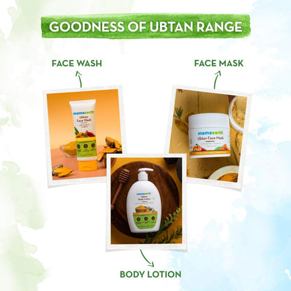 Mamaearth Ubtan Face Wash For Tan Removal