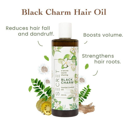 The Secret Hair Care Black Charm Hair Oil