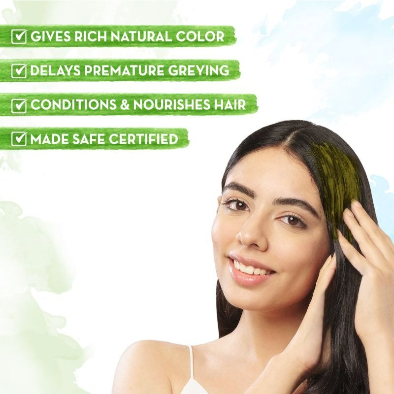 Mamaearth Natural Henna Paste For Rich Naturally Colored Hair