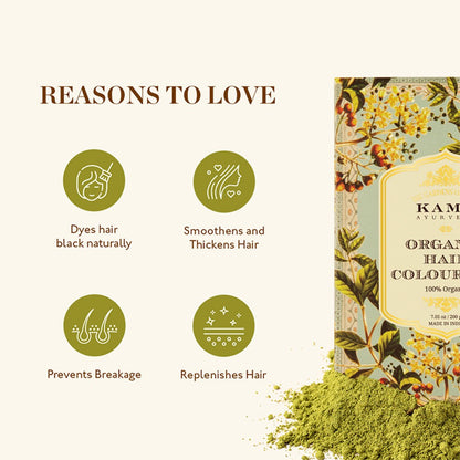 Kama Ayurveda Organic Hair Color Kit