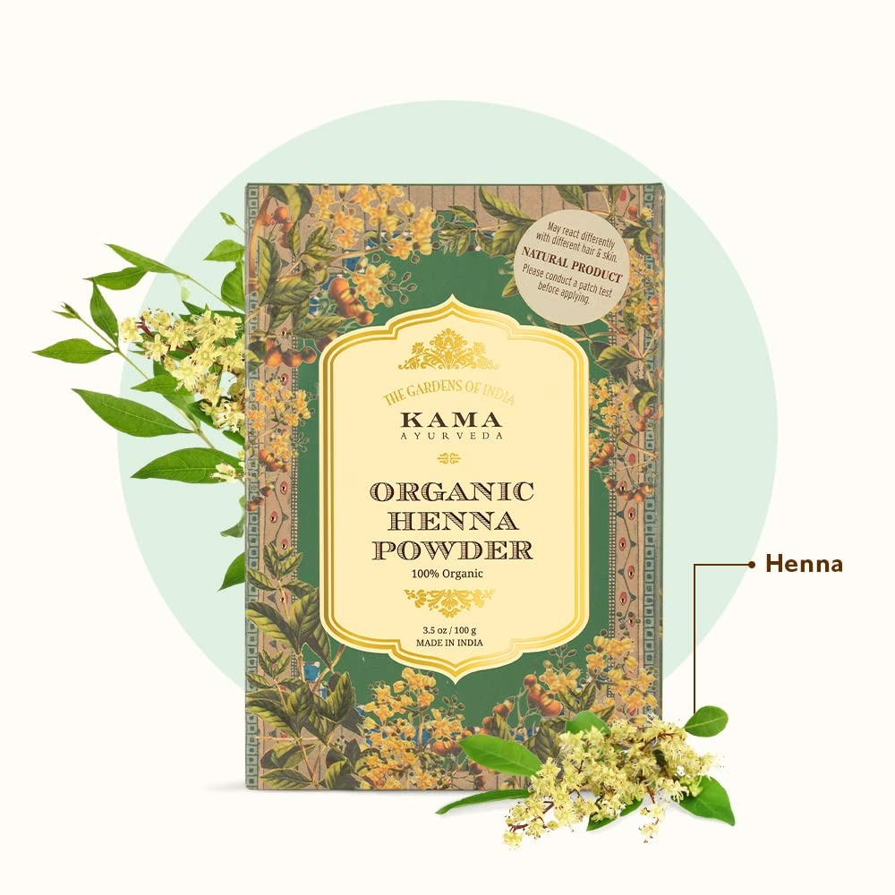 Kama Ayurveda Organic Henna Powder 100gm