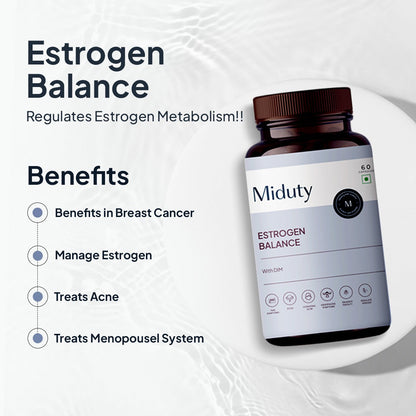 Miduty by Palak Notes Estrogen Balance With Dim Capsules