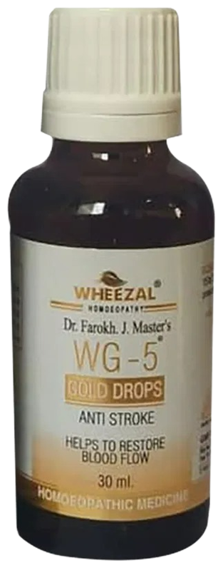 Wheezal Homeopathy WG-5 Gold Drops
