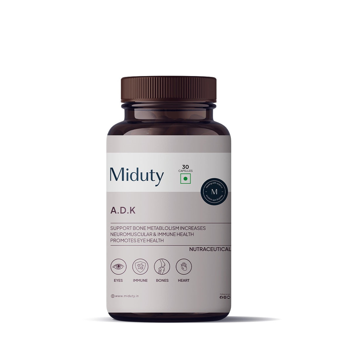 Miduty by Palak Notes A.D.K Capsules -  usa australia canada 