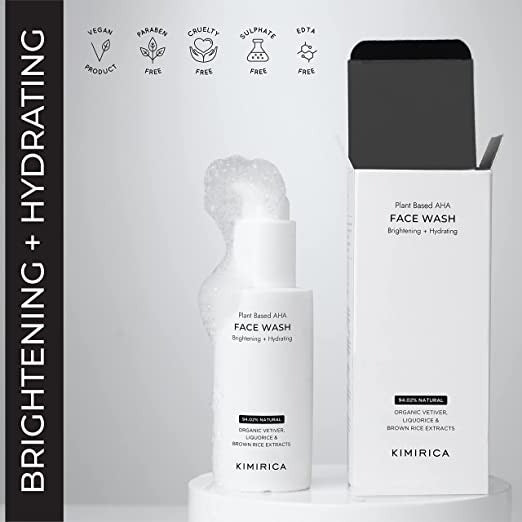 Kimirica Brightening + Hydrating Face Wash