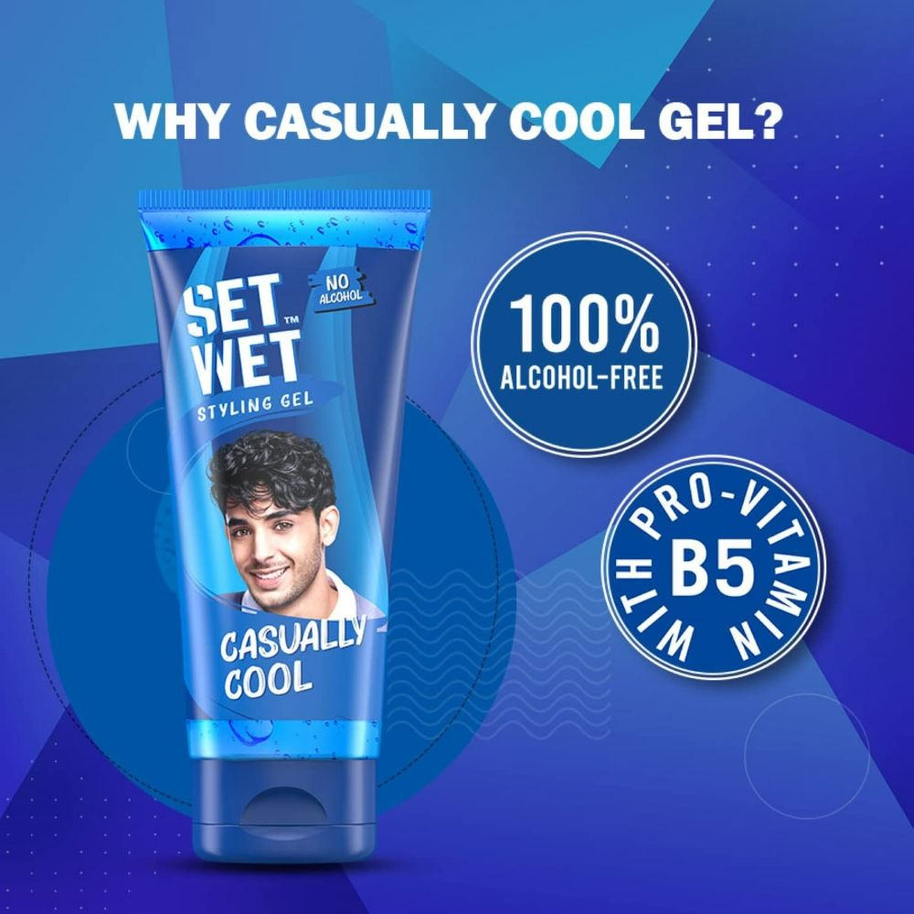 Set Wet Cool Hold Hair Gel, 100 ml