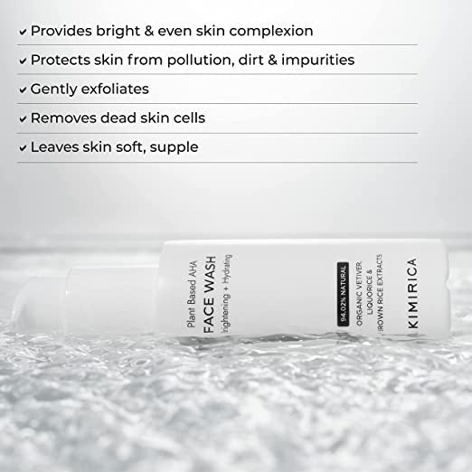 Kimirica Brightening + Hydrating Face Wash