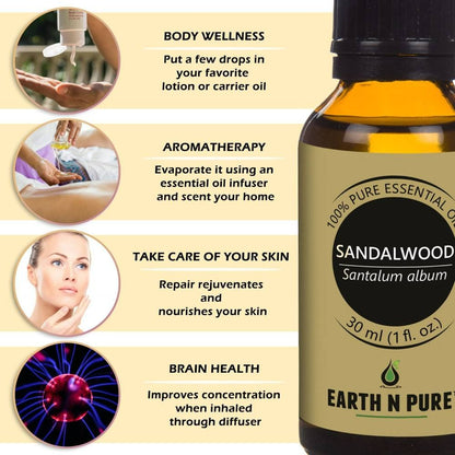 Earth N Pure Sandalwood Oil