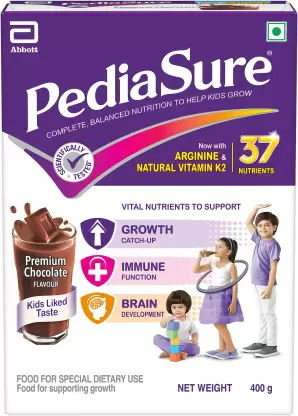 Pediasure Health and Nutrition Drink Powder for Kids Growth (Premium Chocolate) -  USA, Australia, Canada 