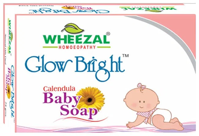 Wheezal Glow Bright Calendula Baby Soap -  USA, Australia, Canada 