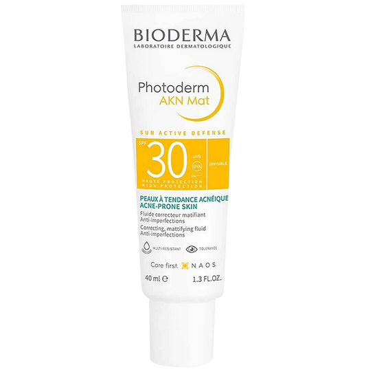 Bioderma Photoderm AKN Mat Sunscreen SPF 30 PA++++ For Acne Prone Skin