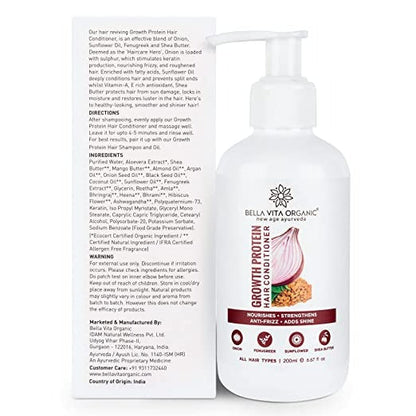 Bella Vita Organic Growth Protein Hair Conditioner