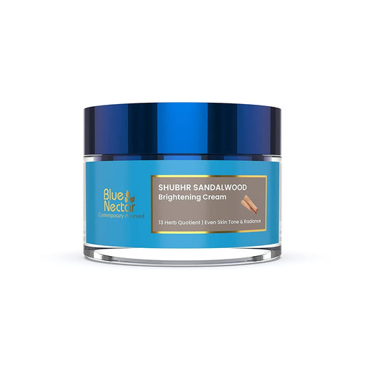 Blue Nectar Shubhr Brightening & Radiance Sandalwood Cream for Men - 50GM