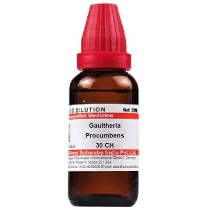 Dr. Willmar Schwabe India Gaultheria Procumbens Dilution