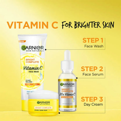 Garnier Bright Complete Vitamin C Facewash