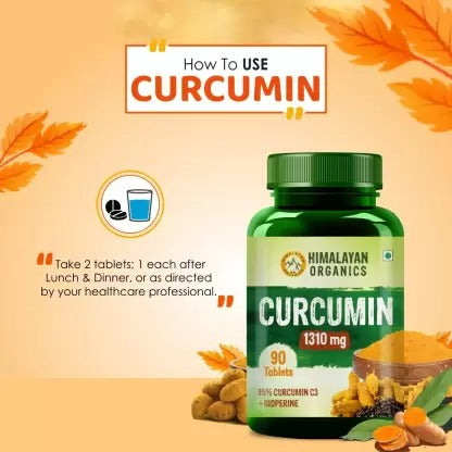 Himalayan Organics Curcumin Tablets