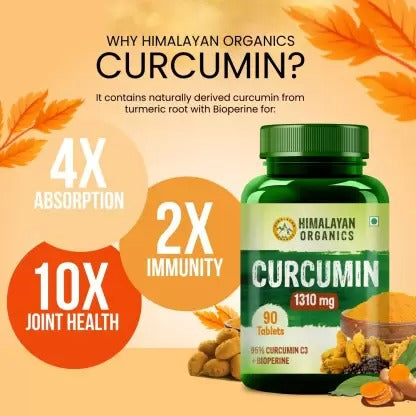 Himalayan Organics Curcumin Tablets