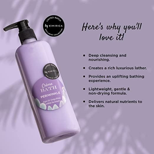 Kimirica Creme Bath Periwinkle Body Wash