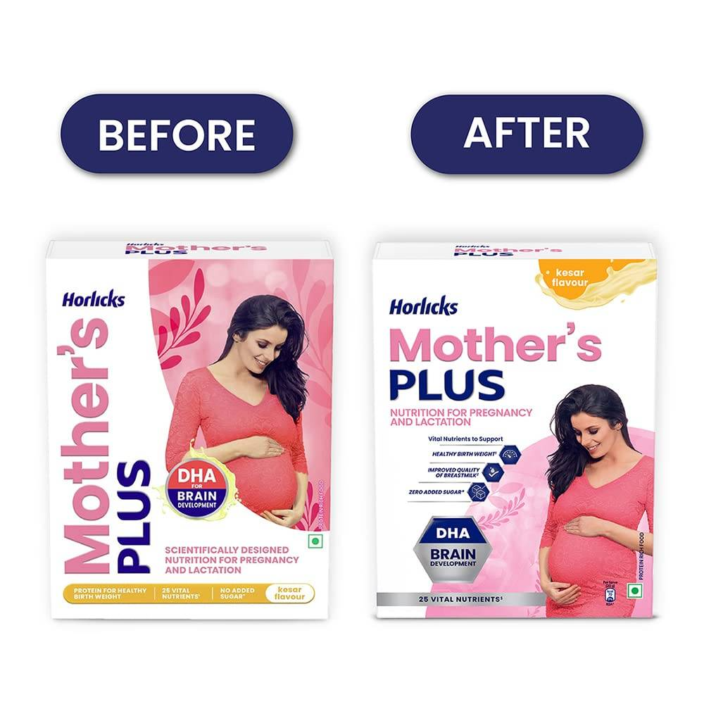 Horlicks Mother's Plus Kesar Flavour