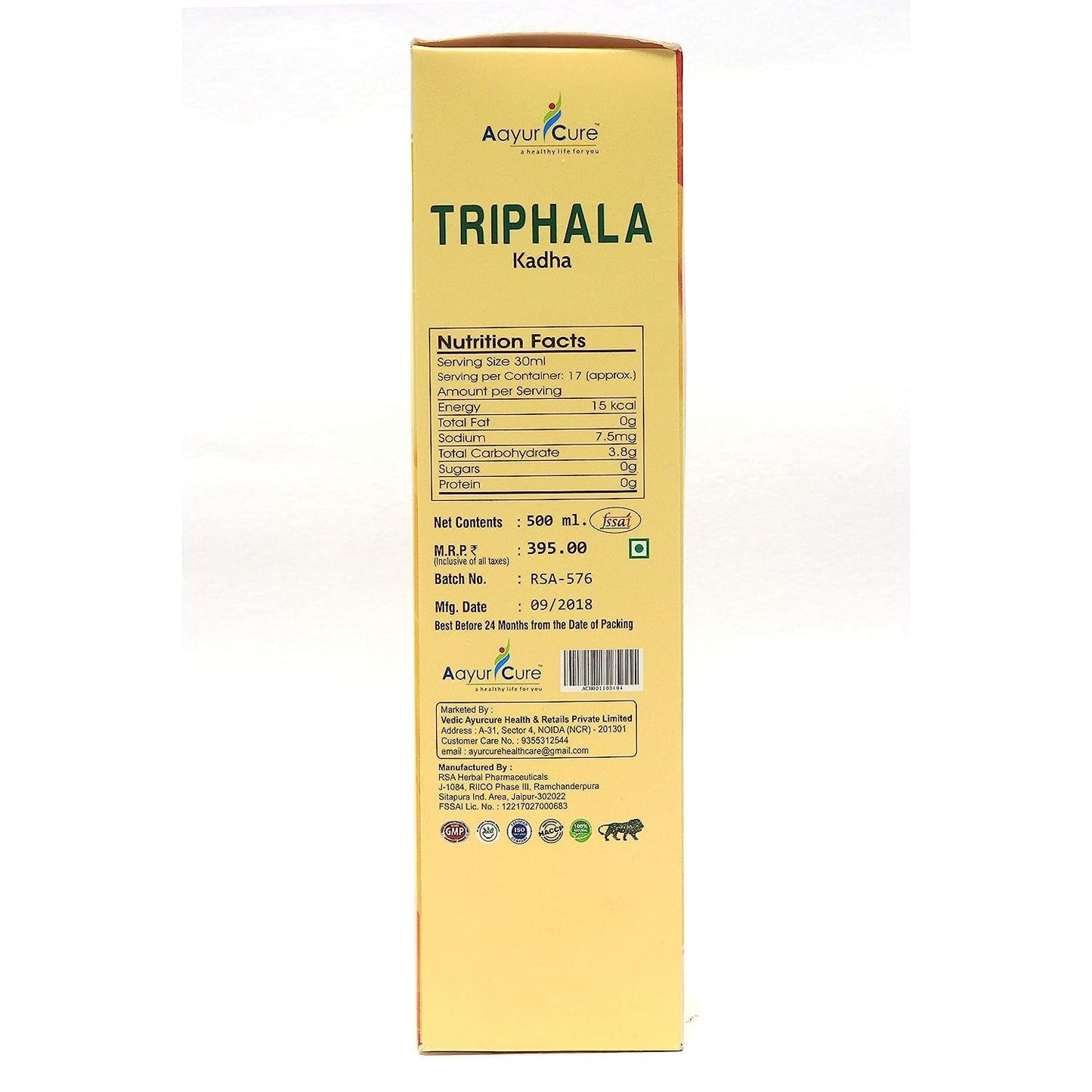 Aayur Cure Triphala Kadha