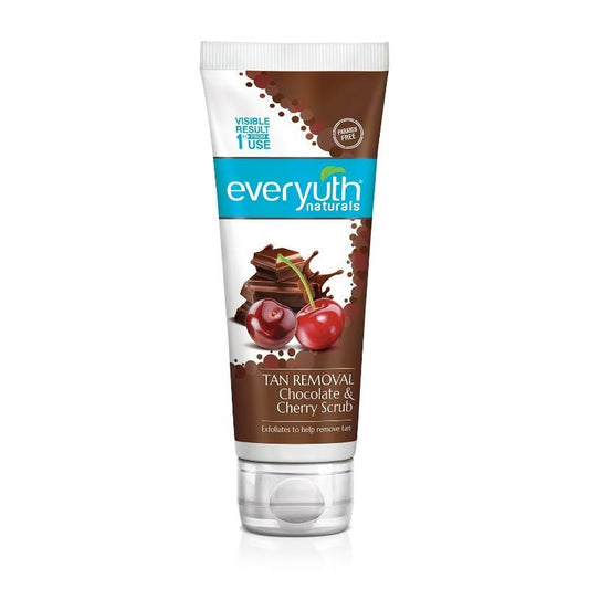 Everyuth Naturals Chocolate And Cherry Tan Removal Scrub