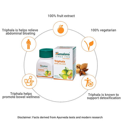 Himalaya Wellness Pure Herbs Triphala Bowel Wellness