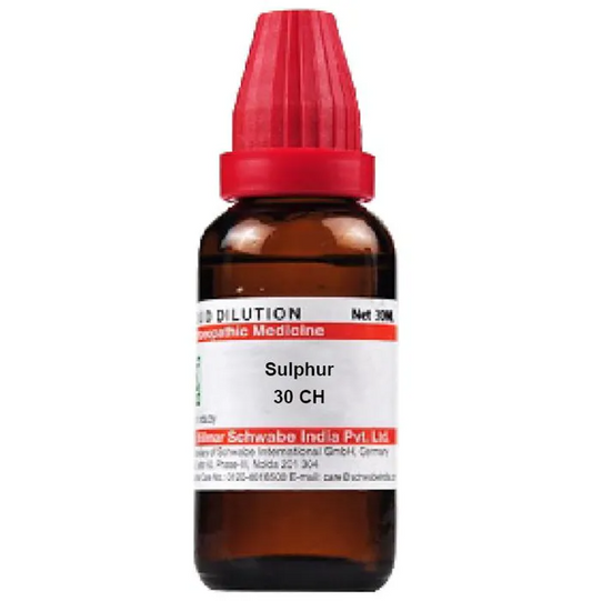 Dr. Willmar Schwabe India Sulphur Dilution - BUDNE