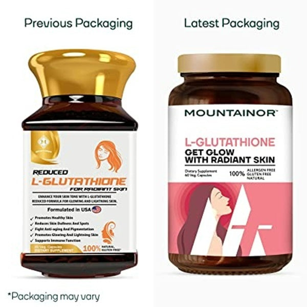 Mountainor L Glutathione Capsules for Healthy & Radiant Skin Capsules