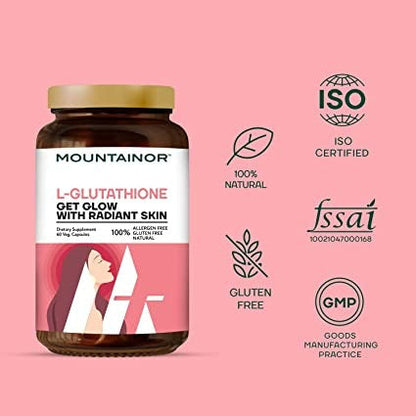 Mountainor L Glutathione Capsules for Healthy & Radiant Skin Capsules