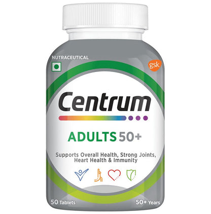 Centrum Adult 50+ Supports Overall Health Tablets