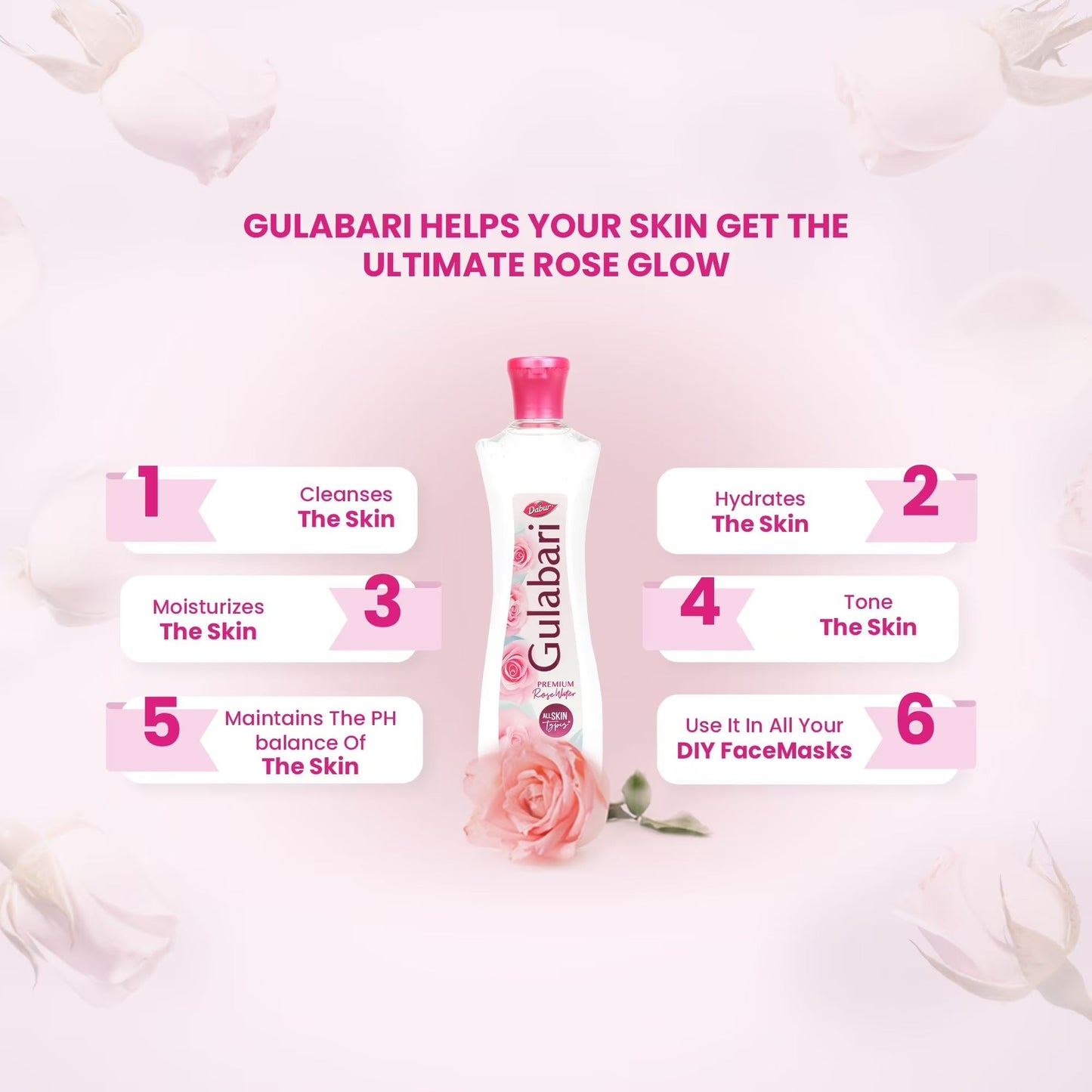 Dabur Gulabari Rose Water