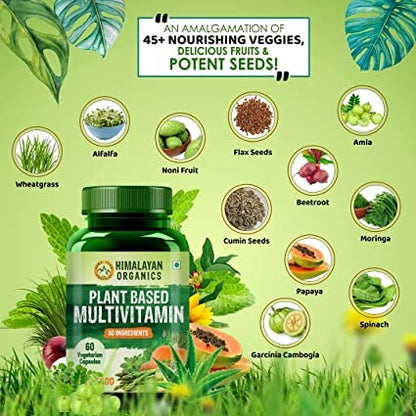 Himalayan Organics Plant Based Multivitamin Capsules