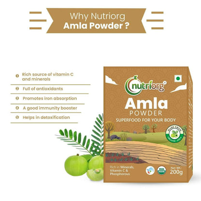 Nutriorg Certified Organic Amla Powder